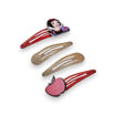 Picture of PRINCESS CLICK CLACK CLIPS 4 PACK SNOW WHITE